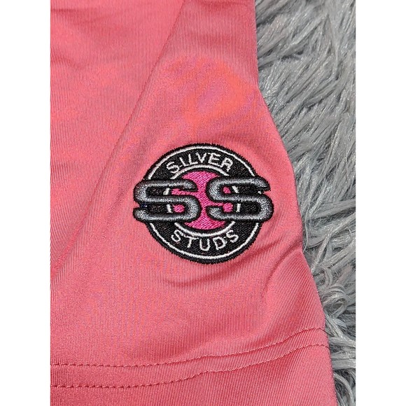 Peter Millar Golf Polo Shirt Mens Size Large L Summer Comfort Pink Activewear - Picture 5 of 10